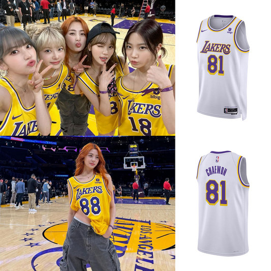 Le Sserafim Lakers Jersey - White